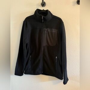 Free Country Men's Grid Fleece Jacket Black